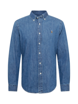 Polo Ralph Lauren Ing  kék farmer / világosbarna / fehér-hu