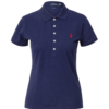 Polo Ralph Lauren Póló 'Julie'  tengerészkék / piros-Hungary