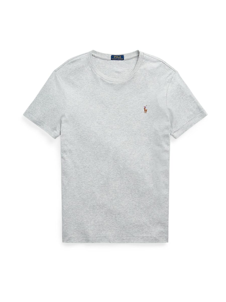 Polo Ralph Lauren Póló  barna / szürke melír-hu