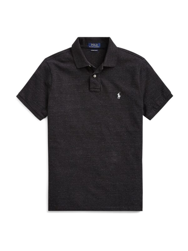 Polo Ralph Lauren Póló  ezüstszürke / fekete melír