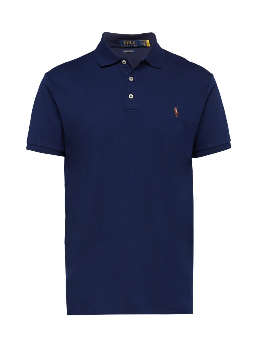 Polo Ralph Lauren Póló  sötétkék / karamell / piros-hu
