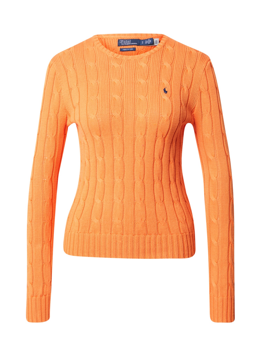 Polo Ralph Lauren Pulóver 'Julianna'  tengerészkék / narancs / fehér-Hungary