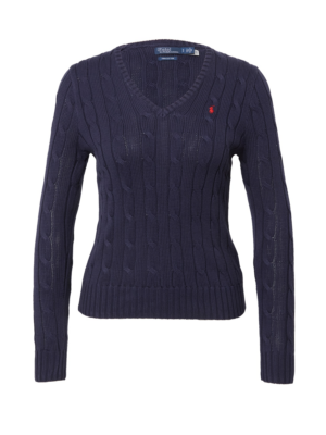 Polo Ralph Lauren Pulóver 'KIMBERLY'  tengerészkék / piros-Hungary