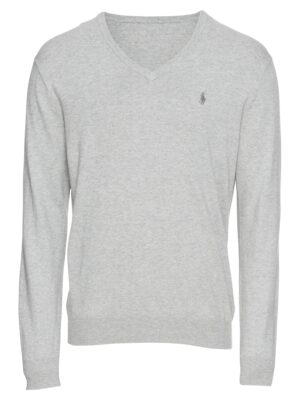 Polo Ralph Lauren Pulóver 'LS SF VN PP-LONG SLEEVE-SWEATER'  szürke