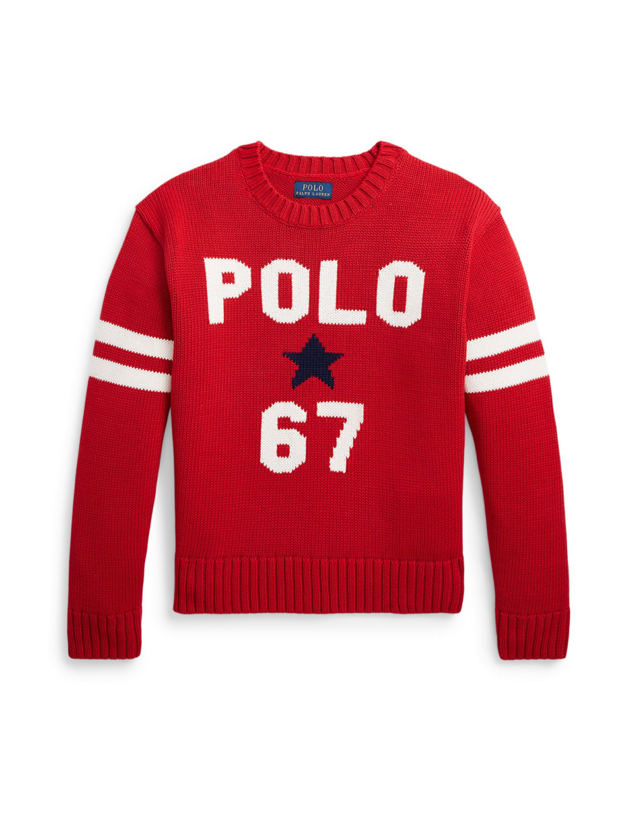 Polo Ralph Lauren Pulóver  éjkék / piros / fehér-Ár