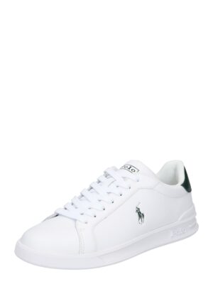 Polo Ralph Lauren Rövid szárú sportcipők 'Athletic'  sötétzöld / fehér-hu