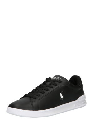 Polo Ralph Lauren Rövid szárú sportcipők 'HRT CT II-SNEAKERS-HIGH TOP LA'  fekete / fehér-Hungary
