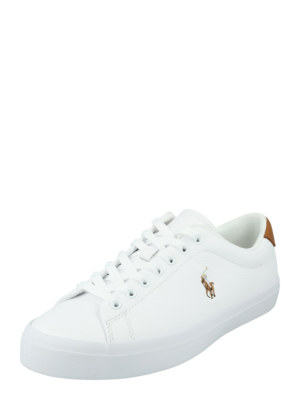 Polo Ralph Lauren Rövid szárú sportcipők 'LONGWOOD'  barna / fehér-Hungary