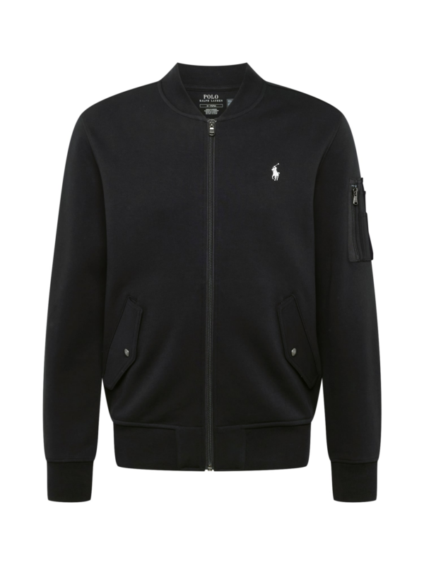 Polo Ralph Lauren Tréning dzseki  fekete / fehér-Hungary
