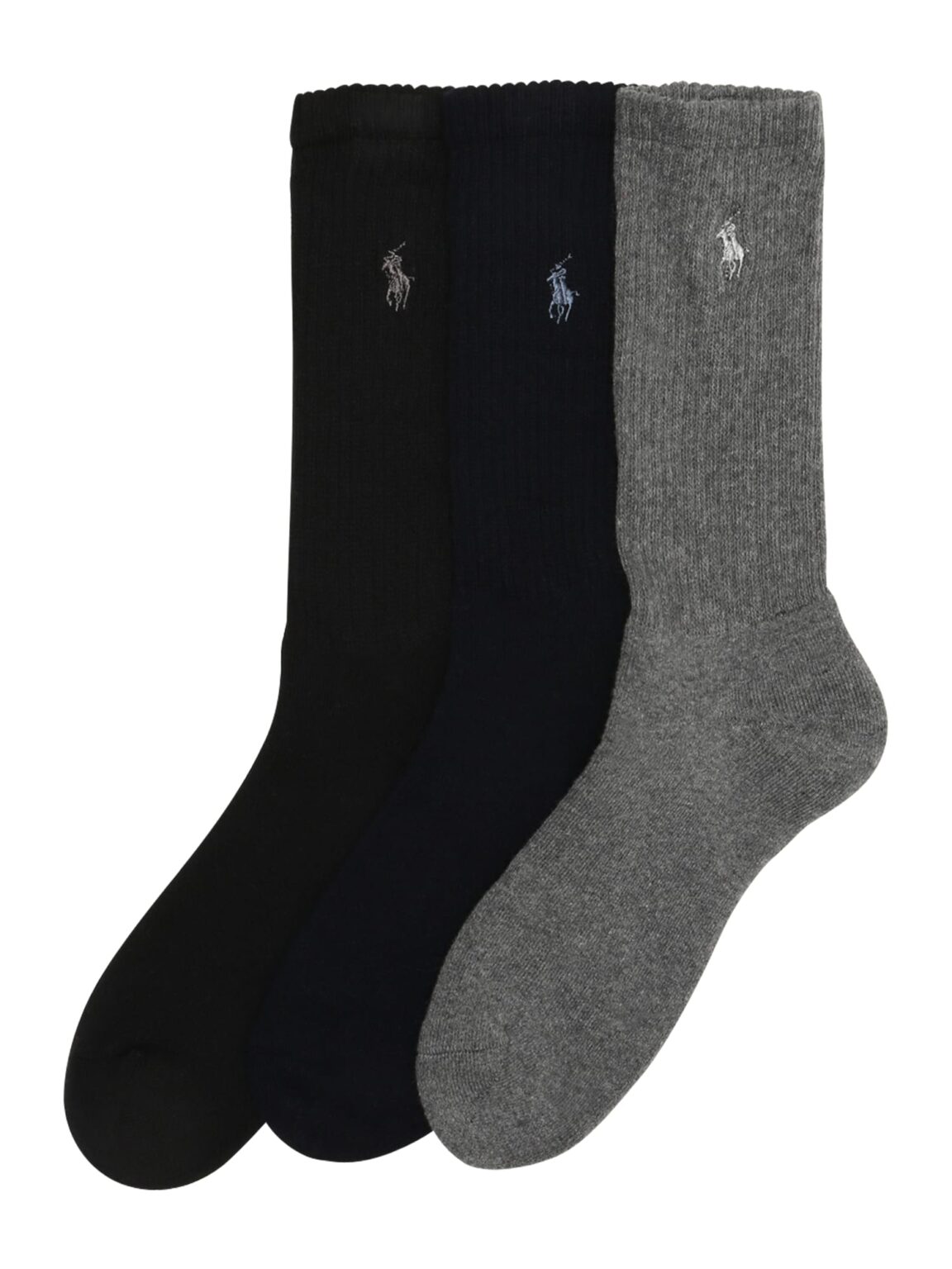Polo Ralph Lauren Zokni 'CREW W/PP-CREW-3 PACK'  kék / szürke / fekete