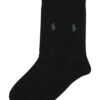 Polo Ralph Lauren Zokni 'RIB EGYPTIAN-SOCKS-2 PACK'  fekete