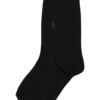 Polo Ralph Lauren Zokni 'SIZED FLAT-CREW-2 PACK'  fekete