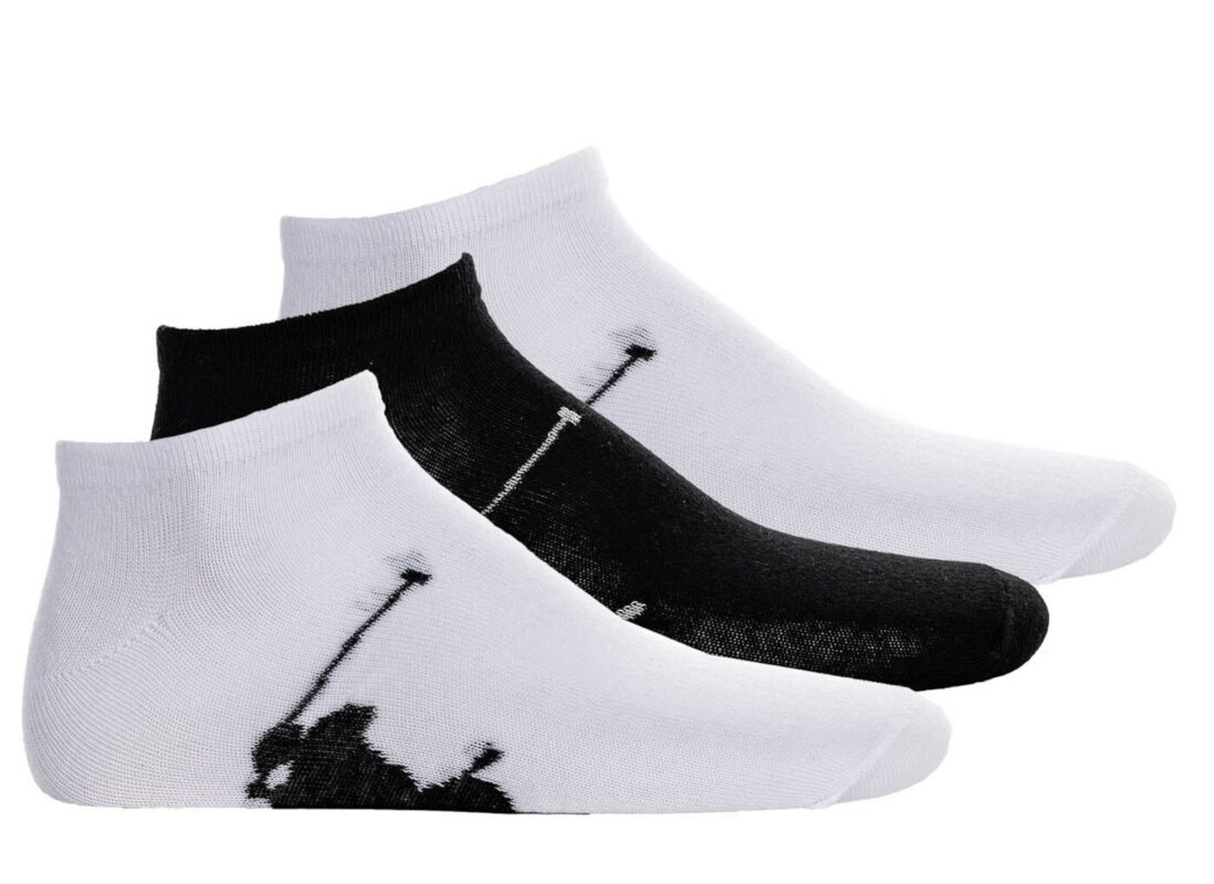 Polo Ralph Lauren Zokni  fekete / fehér