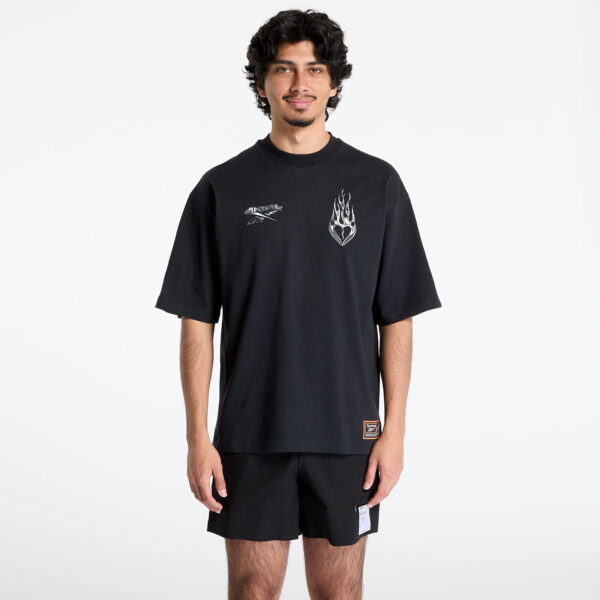 Póló Reebok Anuel Tee Black M-alacsony-ár