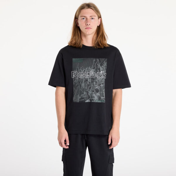 Póló Reebok Classics Team Tradition Short Sleeve Tee UNISEX Black L-alacsony-ár