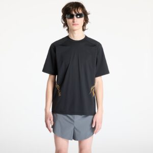 Póló Reebok Run Tee UNISEX Washed Black/ Grey 3 S-alacsony-ár