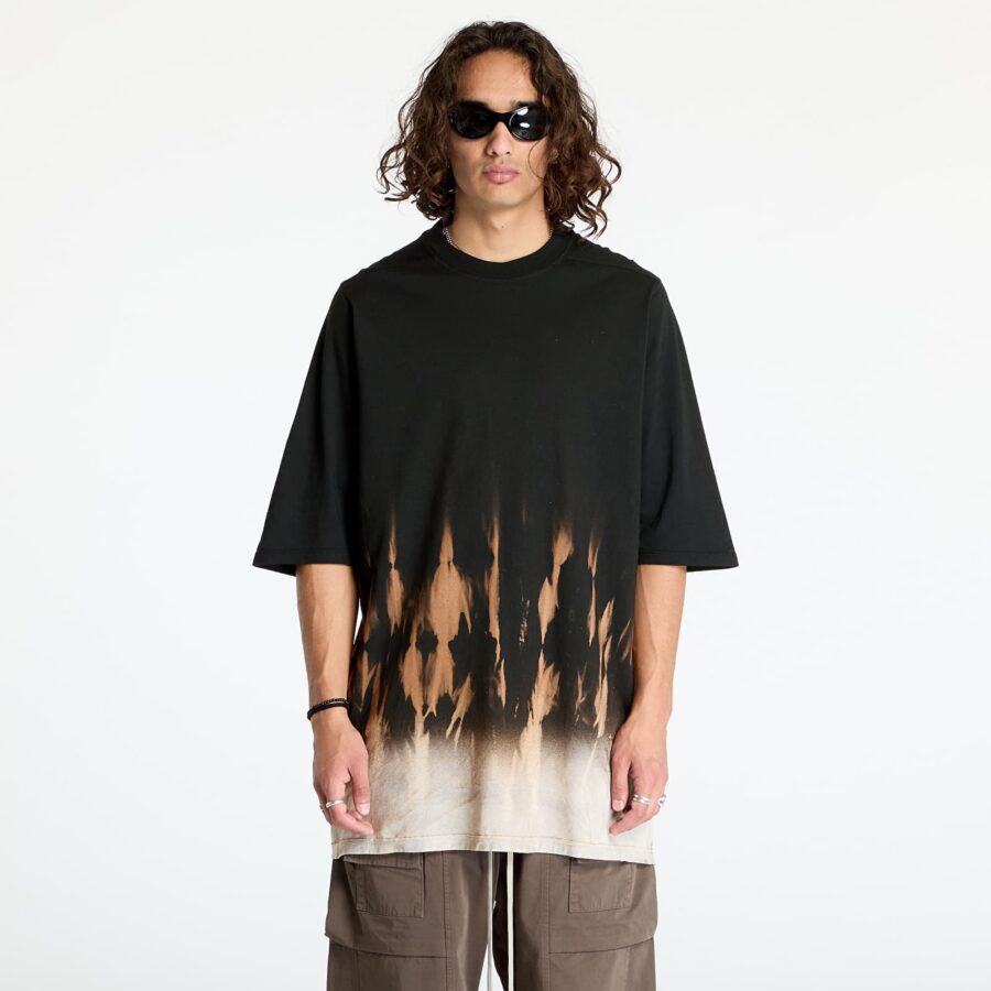 Póló Rick Owens DRKSHDW Knit - Jumbo Ss T-Shirt Black/ Terra S-alacsony-ár