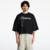 Póló Rick Owens DRKSHDW x Champion Tommy Cropped Tee Black S-alacsony-ár