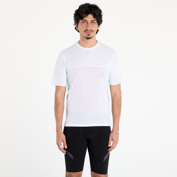 Póló SOAR Men's Hot Weather T-Shirt White/ Green S-alacsony-ár