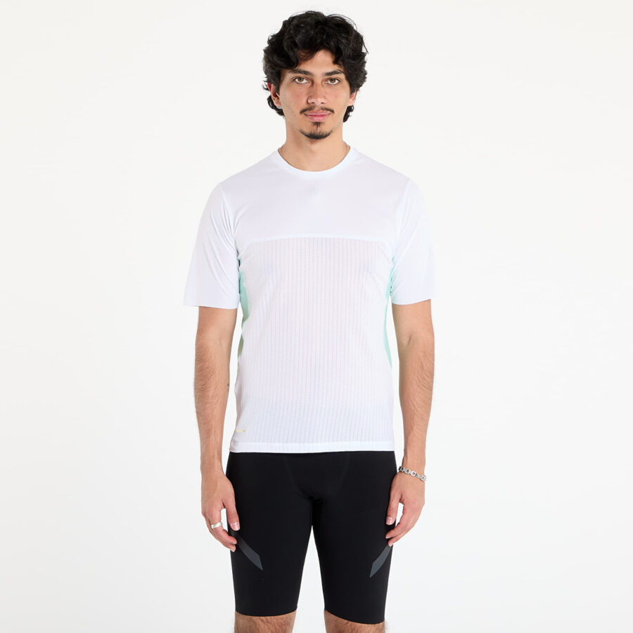Póló SOAR Men's Hot Weather T-Shirt White/ Green S-alacsony-ár