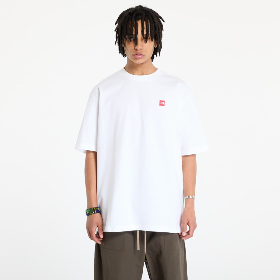 Póló The North Face Axys Oversized Shortsleeve Tee UNISEX TNF White S-alacsony-ár