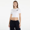 Póló The North Face Crop S/S Tee TNF White L-alacsony-ár