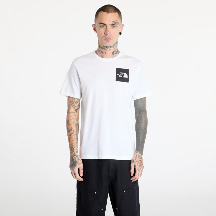 Póló The North Face M Short Sleeve Fine Tee TNF White S-alacsony-ár
