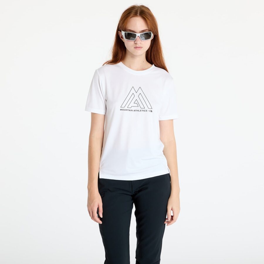 Póló The North Face Mountain Athletics Short Sleeve Tee TNF White S-alacsony-ár