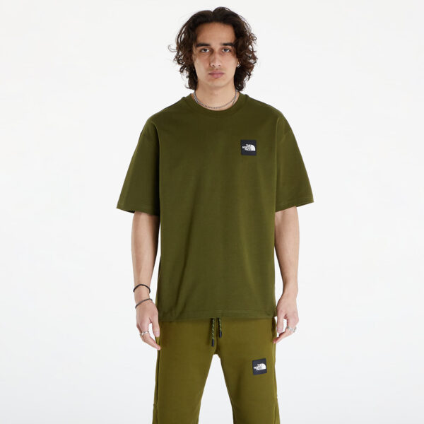 Póló The North Face Nse Patch S/S Tee Forest Olive S-alacsony-ár