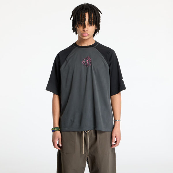 Póló The North Face Nse Shortsleeve Dotknit Tee UNISEX Asphalt Grey/ TNF Black M-alacsony-ár