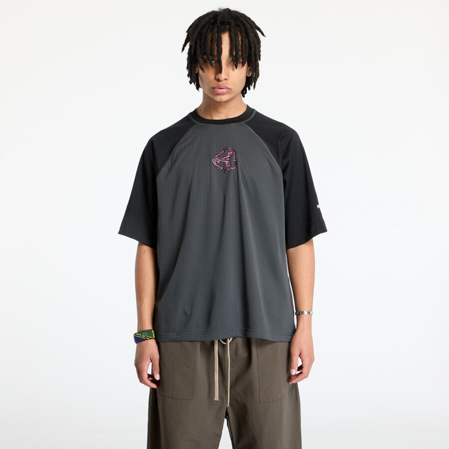 Póló The North Face Nse Shortsleeve Dotknit Tee UNISEX Asphalt Grey/ TNF Black M-alacsony-ár
