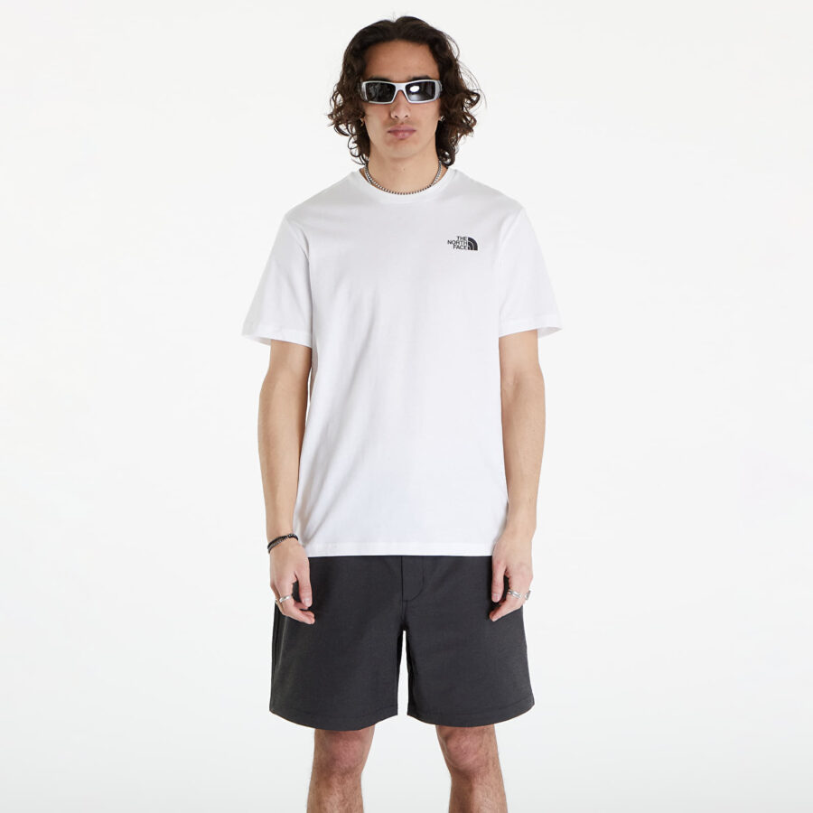 Póló The North Face S/S Box Nse Tee TNF White XL-alacsony-ár