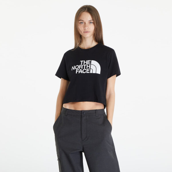 Póló The North Face S/S Cropped Easy Tee TNF Black L-alacsony-ár