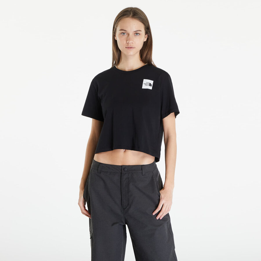 Póló The North Face S/S Cropped Fine Tee TNF Black XL-alacsony-ár