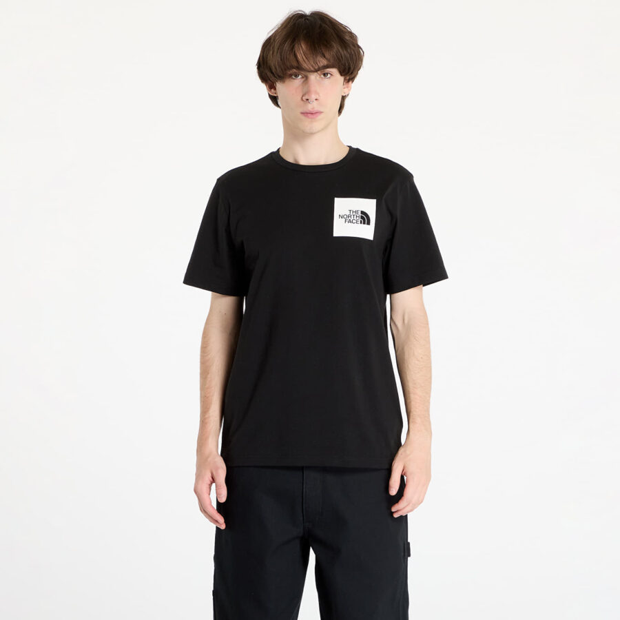 Póló The North Face Ss Fine Tee TNF Black M-alacsony-ár