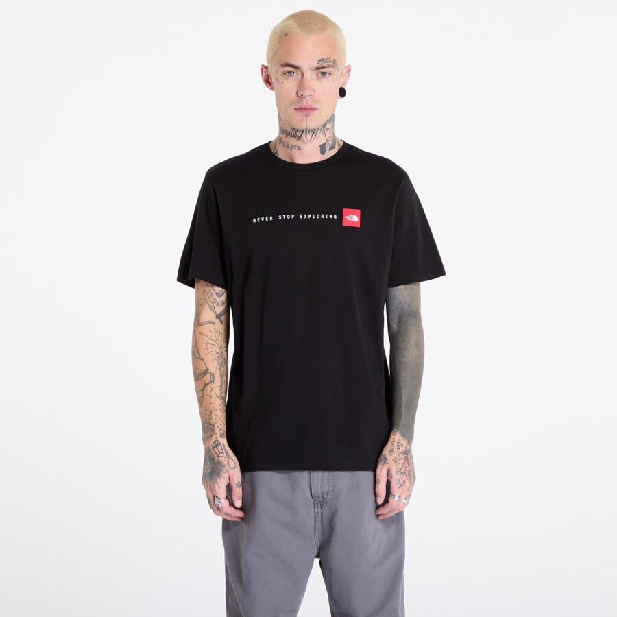 Póló The North Face Ss Never Stop Ex Tee TNF Black M-alacsony-ár