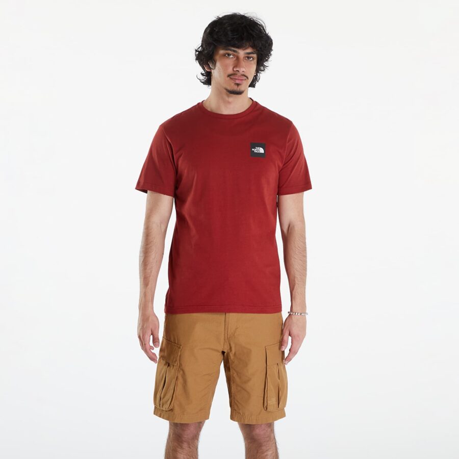 Póló The North Face Ss24 Coordinates Tee Iron Red S-alacsony-ár