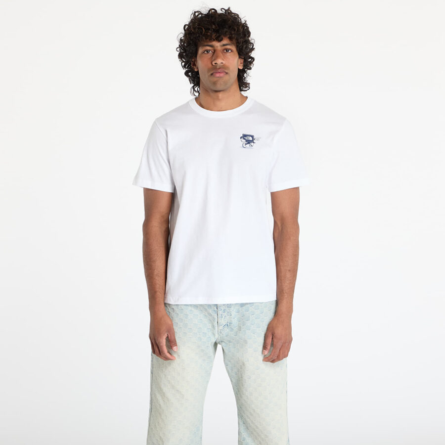 Póló The North Face Unisex Shortsleeve Cartoon Logo Relaxed Tee UNISEX TNF White S-alacsony-ár