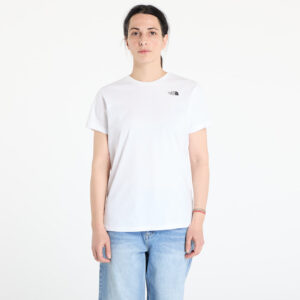Póló The North Face W S/S Simple Dome Tee Tnf White L-alacsony-ár