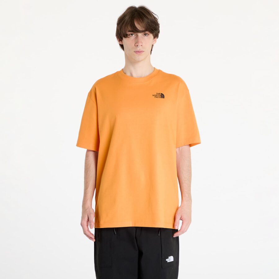 Póló The North Face x Yinka Ilori Box Graphic Tee UNISEX Apricot Glaze L-alacsony-ár