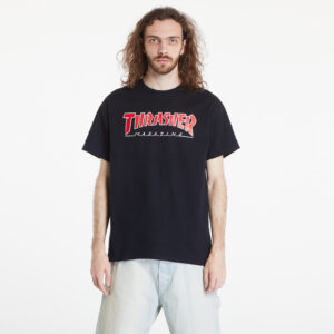 Póló Thrasher Outlined T-Shirt Black XXL-alacsony-ár