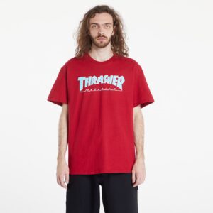 Póló Thrasher Outlined T-Shirt Cardinal S-alacsony-ár