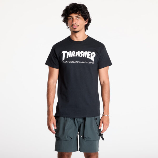 Póló Thrasher Skate Magazine T-Shirt Black S-alacsony-ár