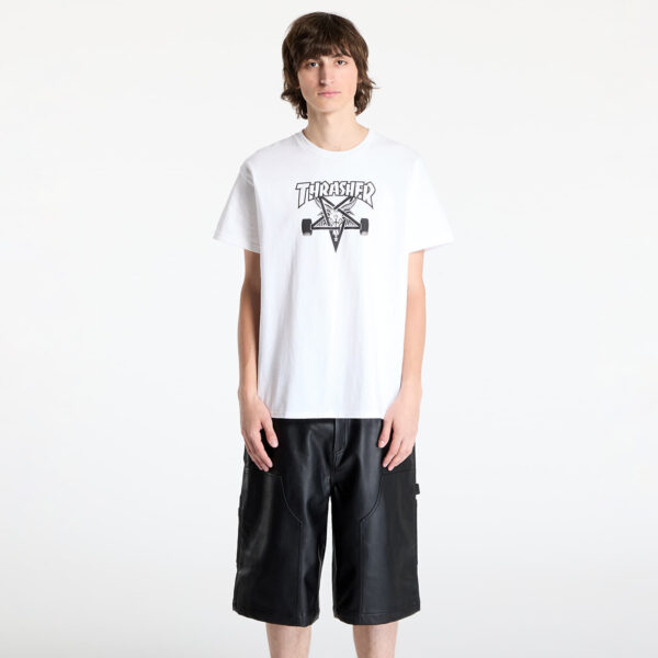 Póló Thrasher Skategoat T-Shirt White S-alacsony-ár