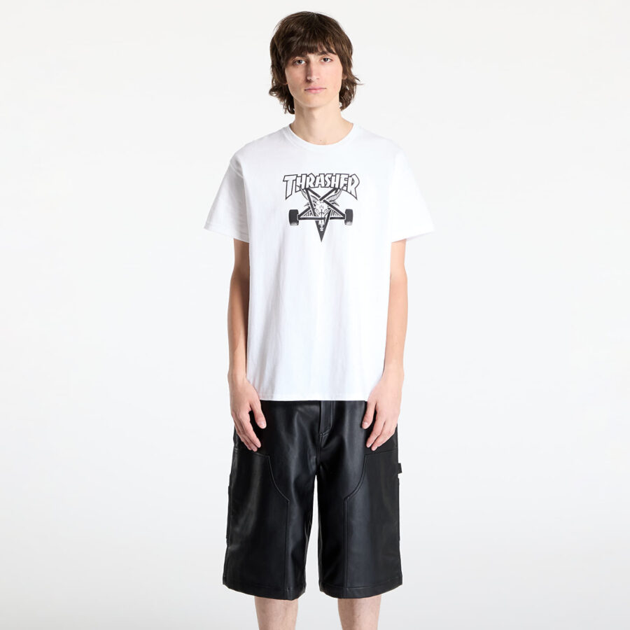 Póló Thrasher Skategoat T-Shirt White S-alacsony-ár