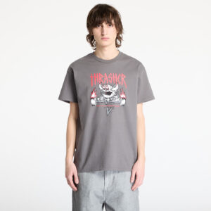 Póló Thrasher x Toy Machine Monster Gram T-Shirt Charcoal S-alacsony-ár