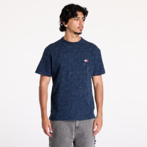 Póló Tommy Jeans Badge Crew Neck T-Shirt Dark Night Navy M-alacsony-ár
