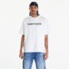 Póló Tommy Jeans Logo Oversized Fit T-Shirt White M-alacsony-ár