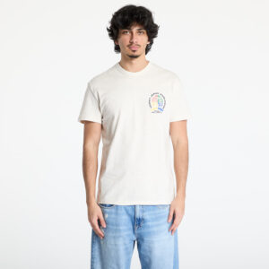 Póló Tommy Jeans Regular 4Clr Crest Tee Beige L-alacsony-ár