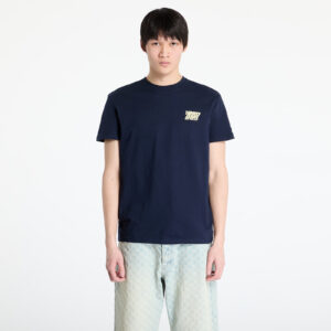Póló Tommy Jeans Regular Bubble Back Tee Blue S-alacsony-ár
